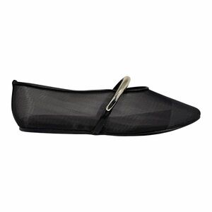 I.N.C. International Concepts Women's Rahmi Mary Jane Flats Black Mesh Size 9M